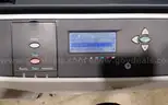 HP color laserjet CP6015xh printer with sorter. For parts or repair