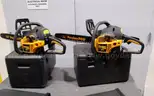 Lot of (2) Poulan Pro 42cc chainsaws, Model: PP4218AVX