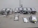 Lot of (41) PATA &#x26; SATA hard drives. New old stock