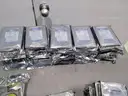 Lot of (41) PATA &#x26; SATA hard drives. New old stock