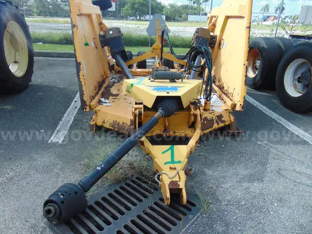 2015 Alamo Eagle 15 Foot, bat wing mower bed. MIA 26-02 Green #1