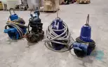Lot of (4) Submersible wastewater pumps.