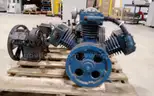 Lot of (3) Air compressor heads. For parts or repair.