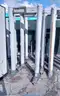 Lot of (10) Walk through metal detectors.