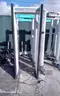 Lot of (10) Walk through metal detectors.