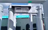 Lot of (10) Walk through metal detectors.