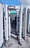 Lot of (10) Walk through metal detectors.