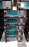 Lot of (19) Harris M7300/M5300 mobile radios with control heads.