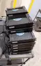 Lot of (19) Harris M7300/M5300 mobile radios with control heads.