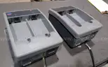 Lot of (2) Physio-Control LifePak station LI-Ion chargers. For parts or repair