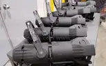 Lot of (6) ETC source four JR Ellipsoidal series light stage theater lighting. 25 degree-50 degree