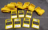 Lot of (7) Canberra MRAD-113 UltraRadiac Plus Radiation Detection Monitors.