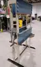 OTC 1850 Hydraulic shop press 55 ton with OTC 4016duel master JR two-Stage hand pump.
