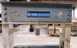 OTC 1850 Hydraulic shop press 55 ton with OTC 4016duel master JR two-Stage hand pump.