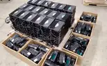 Lot of (144) Harris/M/A-Com, M7300/M5300 mobile radios, with (150) Harris CH721 control heads.