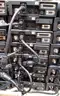 Lot of (144) Harris/M/A-Com, M7300/M5300 mobile radios, with (150) Harris CH721 control heads.