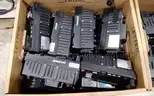 Lot of (144) Harris/M/A-Com, M7300/M5300 mobile radios, with (150) Harris CH721 control heads.