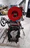 Set of 5 industrial hose reels