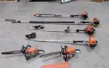 Lot of (6) Stihl Lawn care equipment.
