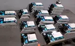 Lot of (24)  HP Designjet Printer head / Ink cartridges. All expire. New/old stock
