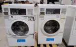 Lot of (4) Speed Queen commercial laundry equipment. For parts or repair