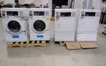 Lot of (4) Speed Queen commercial laundry equipment. For parts or repair