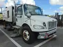 170123/ 2015 Freightliner M2 106, equipped with a Elgin Crosswind series J sweeper. Aviation #24