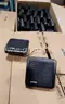 Lot of Harris microphones and radio speakers.