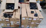 Lot of Harris microphones and radio speakers.