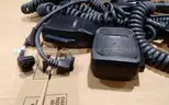 Lot of Harris microphones and radio speakers.