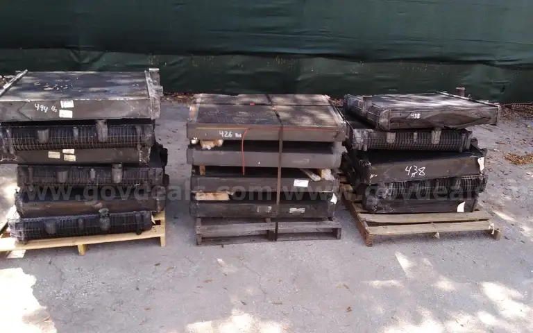 Lot of Scrap aluminum Radiators.