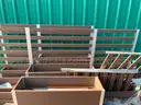 Urbana Parklette Planter Combo with Trellis