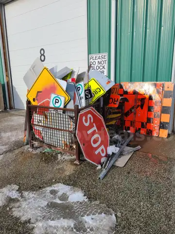 Lot of Street Signs