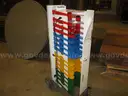 16 Shelf Mobile Tower For Chromebooks &#x26; Tablets Up To 14.75
