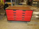4 Drawer Rolling Cart  48 x 23 x 26