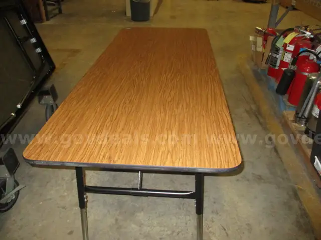 Folding Table 72 x 30 Qty 5