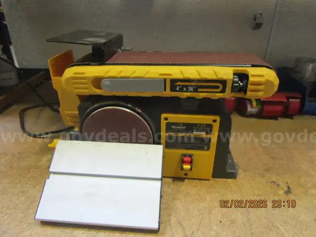 4 x 6 Belt & Disc Sander
