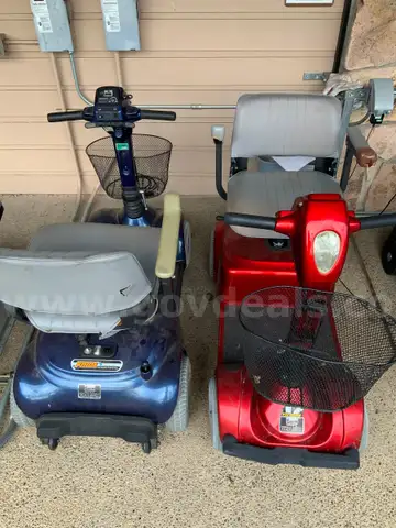 Lot of 3 Mobility Scooters