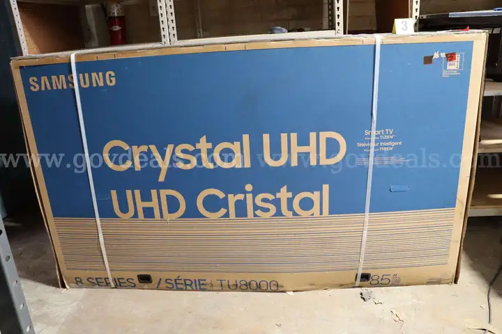 85 Inch Samsung Crystal UHD 8 Series