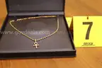 Gold in color Ankh Charm Necklace