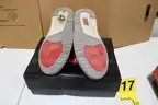 Size 10.5 Air Jordan 3 "Retros," Red, White,  and Gray