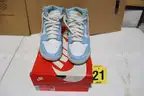 Size 10.5 Nike "Dunks", Blue and White
