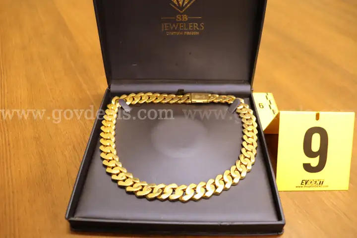 Gold in color Chain