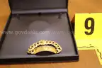 Bracelet - Yellow 14K gold with diamonds (weight - 39.3 grams)