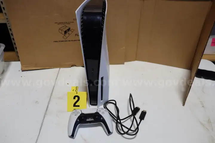 PlayStation 5 with 1 controller