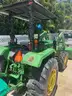2014 John Deere 5065E Tractor with Front End Loader and Sweeper Attachment