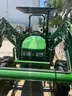 2014 John Deere 5065E Tractor with Front End Loader and Sweeper Attachment
