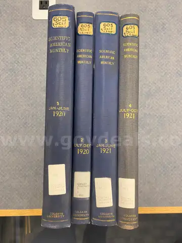 Title: Scientific American Monthly, 1920
