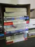 6 boxes of textbooks