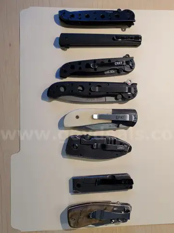 Lot of 8 CRKT Knives